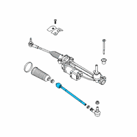 OEM Ford Transit-350 Inner Tie Rod Diagram - KK2Z-3280-C