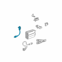 OEM 2008 Chevrolet Trailblazer Sensor Asm-Heated Oxygen (Position 3) Diagram - 12612506