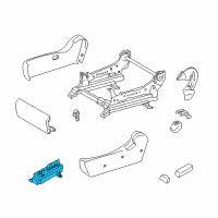 OEM 2000 Lexus RX300 Switch, Front Power Seat, RH Diagram - 84922-48010