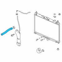 OEM 2019 Honda Insight HOSE, WATER (UPPER) Diagram - 19501-6L2-A00