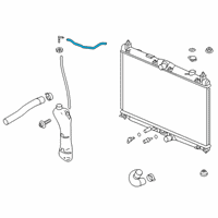 OEM 2019 Honda Insight HOSE B, RESERVE TANK Diagram - 19104-6L2-A00