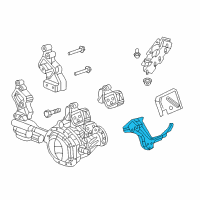 OEM Ram 1500 Classic Bracket-Engine Mount Diagram - 68083017AF