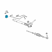 OEM 2014 Chevrolet Camaro Insulator-Steering Gear Diagram - 92227432