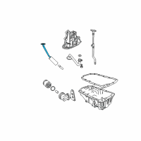 OEM Chrysler PT Cruiser Tube-Oil Drain Diagram - 4884278AC