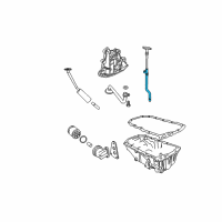 OEM 2003 Dodge Neon Tube-Engine Oil Indicator Diagram - 5045005AA