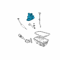 OEM 2009 Chrysler PT Cruiser Pump-Engine Oil Diagram - 4884390AB