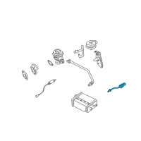 OEM 1999 Nissan Quest EGR Temperature SENSORMPERATURE Diagram - 14730-7B001