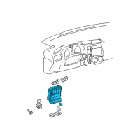 OEM 2013 Scion tC Junction Block Diagram - 82730-21111