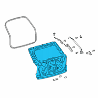 OEM Lincoln GATE ASY - LIFT Diagram - LC5Z-7840010-A