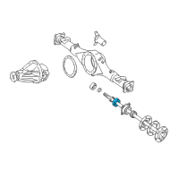 OEM 1985 Toyota 4Runner Axle Shaft Bearing Diagram - 90363-40020-77