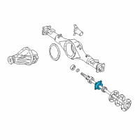 OEM 1996 Toyota Tacoma Axle Shaft Case Diagram - 42421-35040