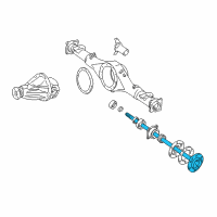 OEM 1995 Toyota Tacoma Axle Shafts Diagram - 42311-35250