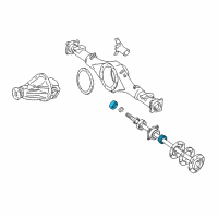 OEM 1996 Toyota 4Runner Axle Shaft Oil Seal Diagram - 90310-50006