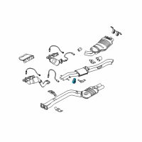 OEM 2004 BMW X3 Swing Support Diagram - 18-20-3-404-099