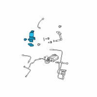 OEM 2008 Dodge Nitro Valve-EGR Diagram - 4593888AC