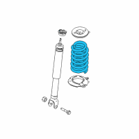 OEM 2009 Lincoln MKS Coil Spring Diagram - AA5Z-5560-H