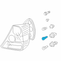 OEM Honda Bulb (12V 21W) Diagram - 34908-ST3-E01HE