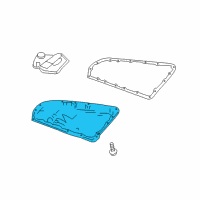 OEM Dodge Caliber Pan-Transmission Oil Diagram - 5189837AA