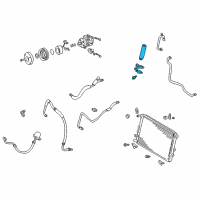 OEM Toyota Sequoia Dehydrator Diagram - 88470-0C021