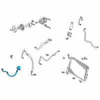 OEM 2004 Toyota Sequoia Discharge Hose Diagram - 88711-0C100