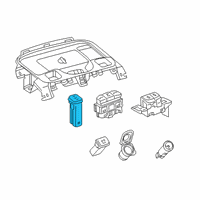 OEM Toyota Corolla Seat Heat Switch Diagram - 84751-02050