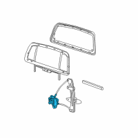 OEM Ford Explorer Sport Trac Motor Diagram - 1L5Z-7823394-BA