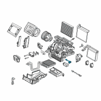 OEM 2016 Lincoln MKC Sensor Diagram - BE8Z-19C734-A