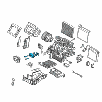 OEM Ford Focus Expansion Valve Diagram - F1FZ-19849-A