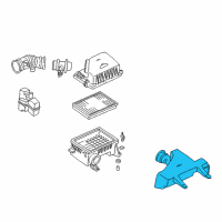 OEM 2003 Hyundai Accent Duct Assembly-Air Diagram - 28210-22601