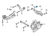 OEM 2020 Honda Insight Nut, Selflock 12MM Diagram - 90213-TBA-A00