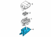 OEM 2021 Kia Sorento Lower Cover-U/H J/BO Diagram - 919B5P2100