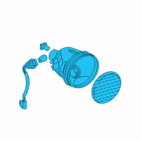 OEM 2008 Pontiac Vibe Lamp, Back Up Diagram - 88969950