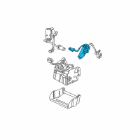 OEM Cadillac Rear Sensor Diagram - 15128649