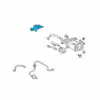 OEM 2006 Lexus GS300 Valve Assy, Vacuum Switching, NO.1 Diagram - 25860-31040