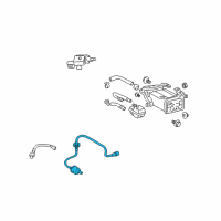 OEM 2006 Lexus GS300 Sensor, Oxygen Diagram - 89465-30710