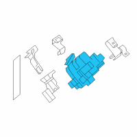 OEM 2017 Nissan Pathfinder Block Junction Diagram - 24350-9NA0B