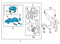 OEM Honda CR-V SET Diagram - 46806-TMB-H00