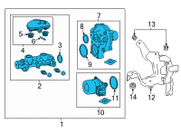 OEM Honda CR-V SET, TMOC ASSY Diagram - 57306-TMB-H01