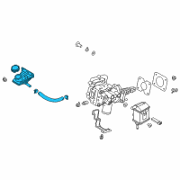 OEM 2020 Kia Niro EV Reservoir-Master CYL Diagram - 58511Q4300