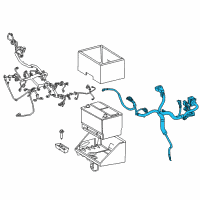 OEM 2015 Ram 3500 Battery Positive Wiring Diagram - 68249863AC