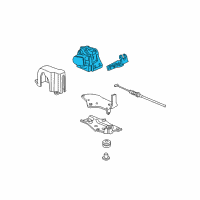 OEM 2006 Honda Accord Sensor Assy., Accelerator Pedal Diagram - 37971-RCA-A01