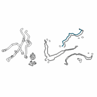 OEM 2019 BMW X7 PRESSURE LINE, UNDERFLOOR, P Diagram - 64-53-6-813-593