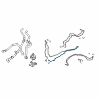 OEM BMW X7 PRESSURE LINE, UNDERFLOOR, P Diagram - 64-53-9-493-993