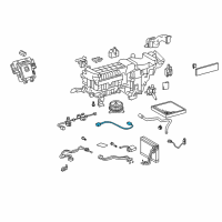 OEM Lexus LS600h Harness Sub-Assy, Wiring Air Indicator, NO.2 Diagram - 88608-50340