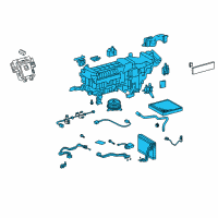 OEM Unit Assy, Cooling, Rear Diagram - 87030-50050