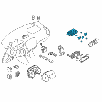 OEM Nissan Juke Control Assembly Diagram - 27510-1KM0A