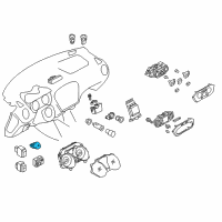 OEM 2014 Nissan Juke Switch Assy-Hazard Diagram - 25290-1KA0A