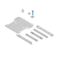 OEM 2018 Ford F-250 Super Duty Mount Bolt Diagram - -W719365-S902