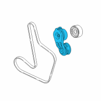 OEM 2018 Chrysler Pacifica TENSIONER-Belt Diagram - 5281615AA