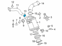 OEM BMW X5 Hose Clamp Diagram - 13-71-8-664-996